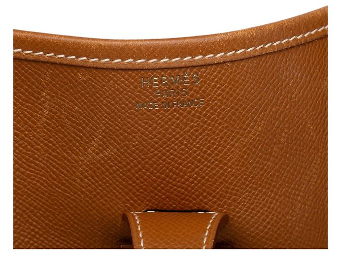 Hermès Brown Courchevel Evelyne I GM - vista 5