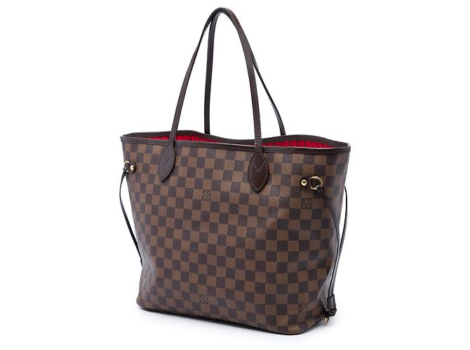 Louis Vuitton Brown Damier Ebene Neverfull MM - vista 2