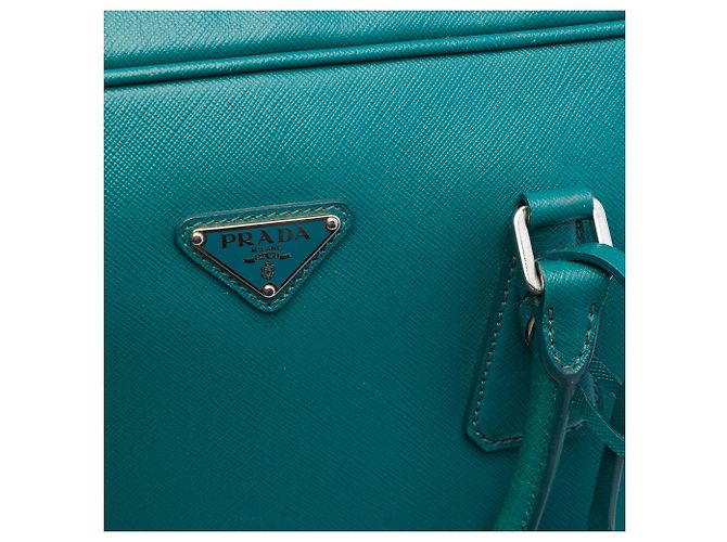 Prada Blue Saffiano Aktentasche - Ansicht 5