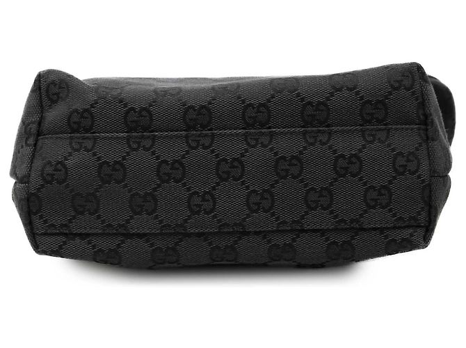 Borsa a tracolla Gucci in tela GG nera - vista 3