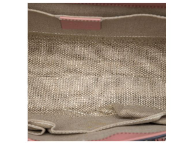 Borsa a tracolla Gucci Emily Medium Microguccissima Rosa - vista 4