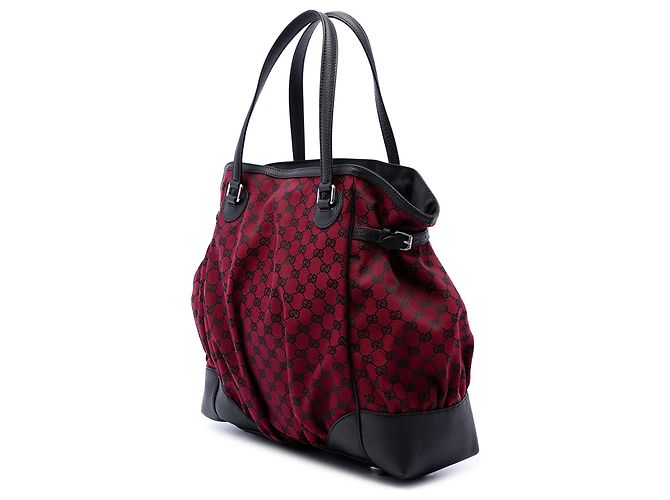 Tote Gucci Red GG Canvas Full Moon - vista 2