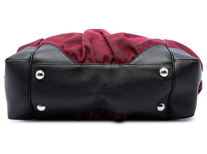 Tote Gucci Red GG Canvas Full Moon - vista 3