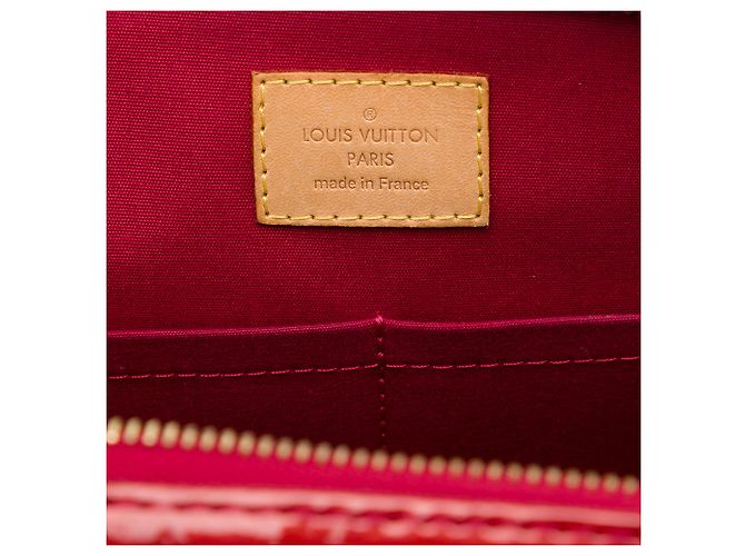 Louis Vuitton Red Monogram Vernis Sherwood PM - vista 5