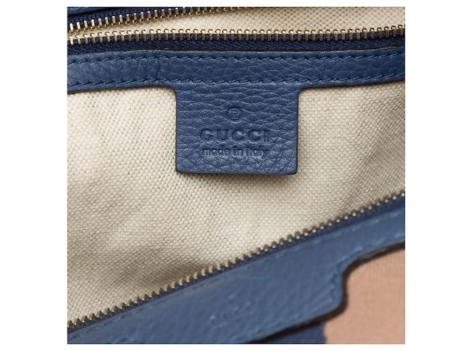 Borsa Boston Gucci Beige Medium GG Canvas Web Joy - vista 5