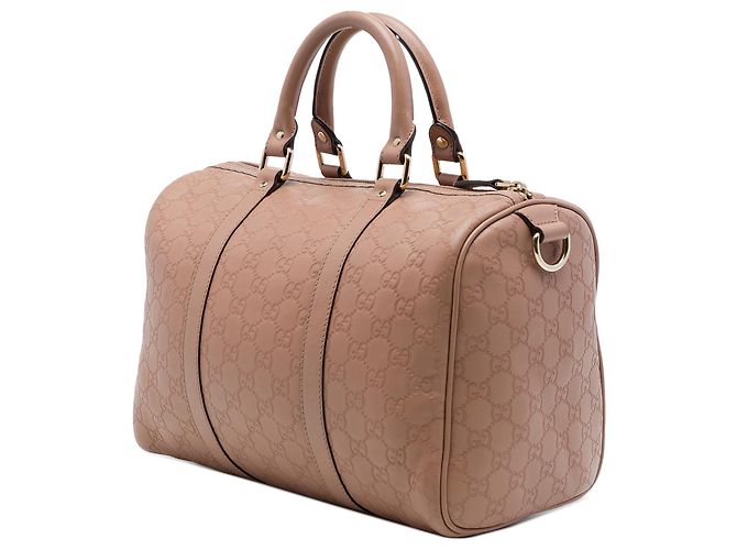 Borsa Boston Gucci Brown Medium Guccissima Joy - vista 2