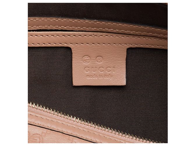 Borsa Boston Gucci Brown Medium Guccissima Joy - vista 5