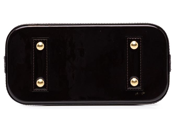 Louis Vuitton Purple Monogram Vernis Alma BB - vista 3