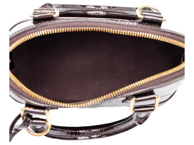 Louis Vuitton Purple Monogram Vernis Alma BB - vista 4