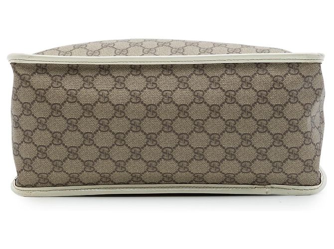 Sac Satchel Gucci Beige GG Supreme - vue 3