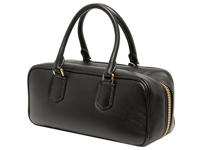 Borsa Arcadie Miu Miu in pelle nera - vista 2