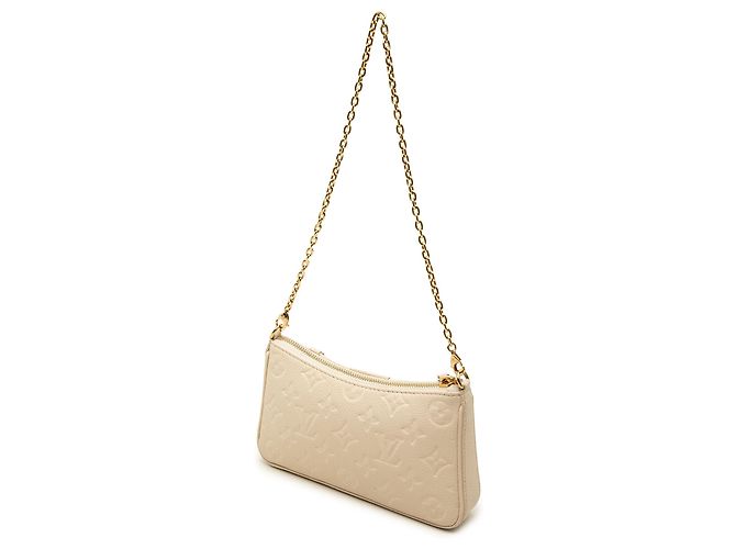 Louis Vuitton White Monogram Empreinte Easy Pouch On Strap - vista 2