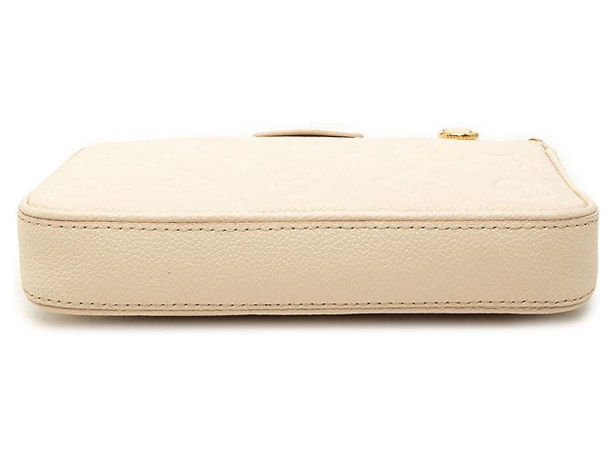Louis Vuitton White Monogram Empreinte Easy Pouch On Strap - vista 3