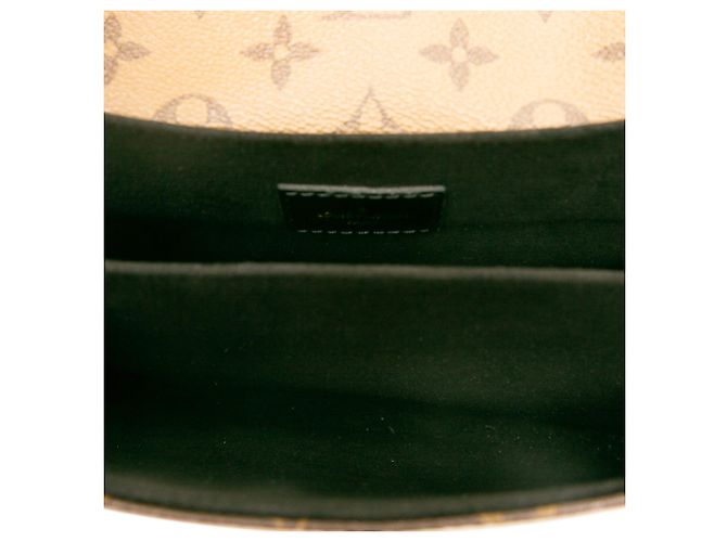 Louis Vuitton Brown Monogram Reverse Pochette Metis - vista 4