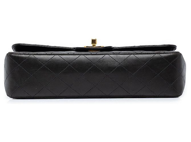 Chanel Black Lambskin Parent Kelly Flap - vista 3