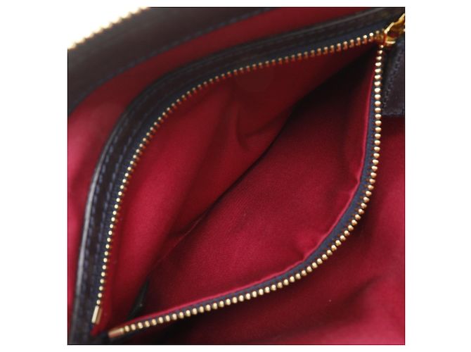 Céline Bolsa de Ombro Celine Navy Canvas Chain - vista 6