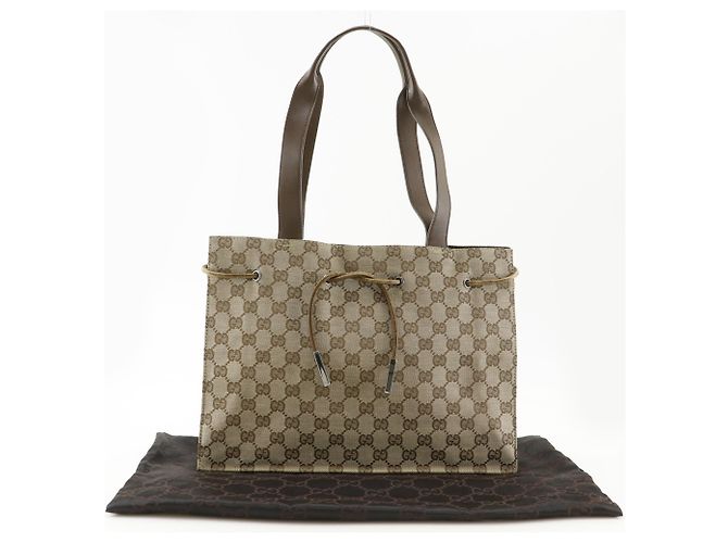 Borsa Tote e a Tracolla Gucci GG Canvas - vista 16