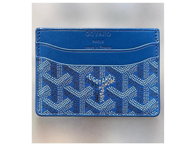 Goyard Tarjetero Saint Sulpice Monogram Azul - vista 6