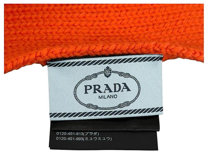 Bufanda de lana virgen Prada - vista 6