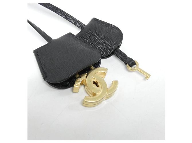 Borsa Chanel in pelle Caviar - vista 4