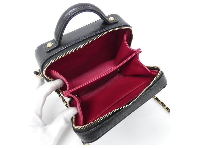 Borsa Chanel in pelle Caviar - vista 7