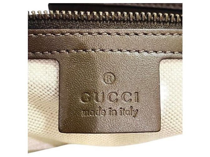 Borsa Gucci GG Interlocking in pitone - vista 4