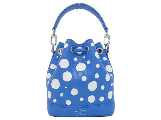 Borsa a tracolla Louis Vuitton Monogram Empreinte LV x YK Nano Noe - vista 2
