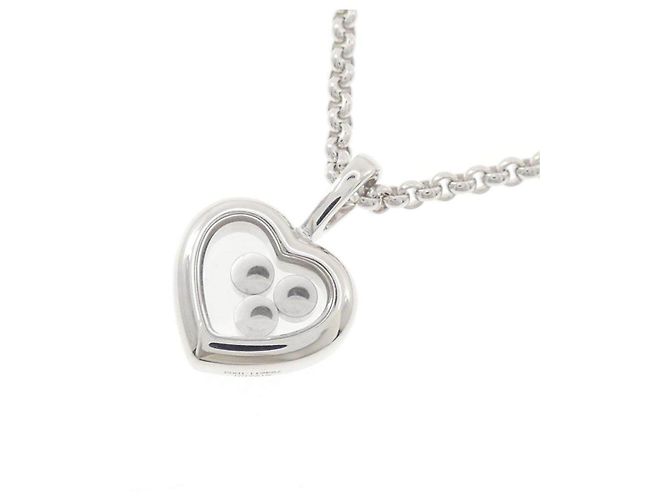 Collana Chopard 750 Oro Bianco e Diamanti - vista 4