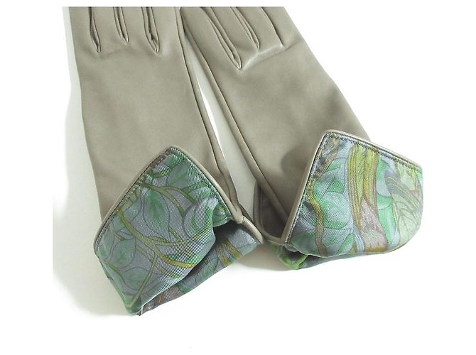 Hermès Hermes Lammfell-Handschuhe - Ansicht 3