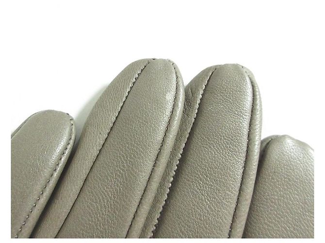 Hermès Hermes Lammfell-Handschuhe - Ansicht 5
