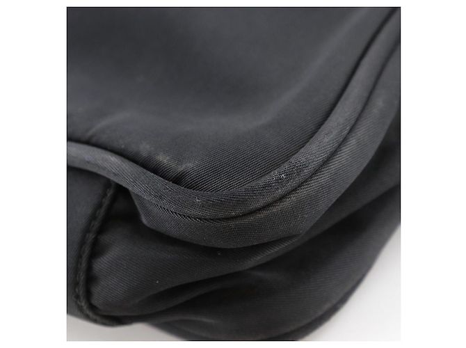 Borsa tote Prada in nylon nera - vista 7