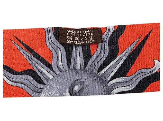 Hermès Lenço de seda Hermes Astrologie Twilly - vista 6