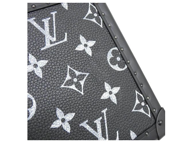 Borsa a tracolla Louis Vuitton Clutch Box Monogram - vista 3