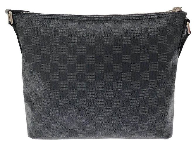 Borsa a tracolla Louis Vuitton Mick PM Damier Graphite - vista 2