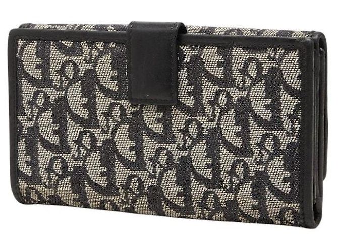 Dior Trotter Canvas Leder Geldbörse - Ansicht 2