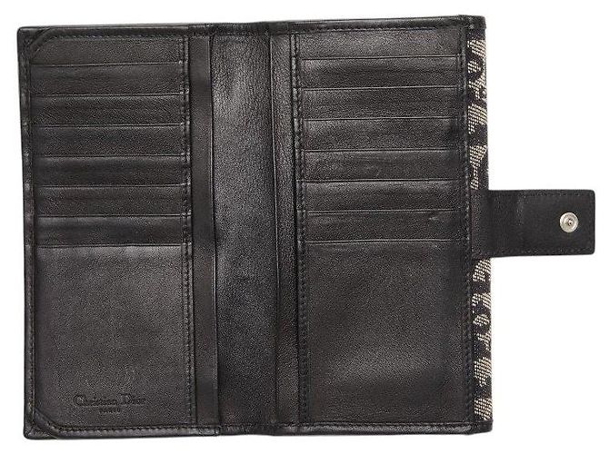 Dior Trotter Canvas Leder Geldbörse - Ansicht 7
