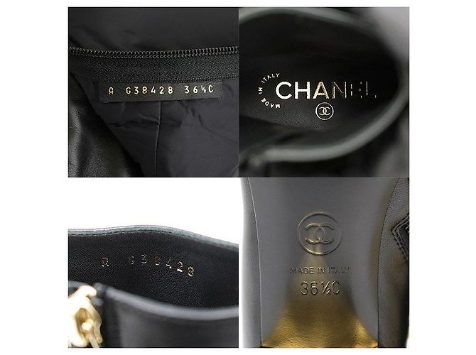 Chanel Leder 2way Long Boots - Ansicht 10