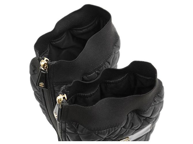 Chanel Leder 2way Long Boots - Ansicht 16