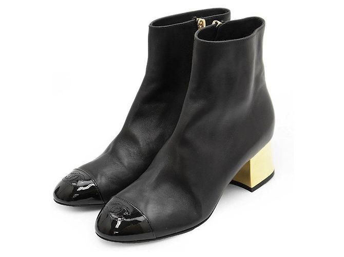 Chanel Leder 2way Long Boots - Ansicht 2