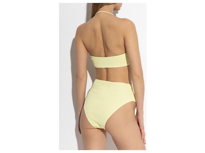 Tory Burch Bandeau Bikini Oberteil Gelb - Ansicht 3
