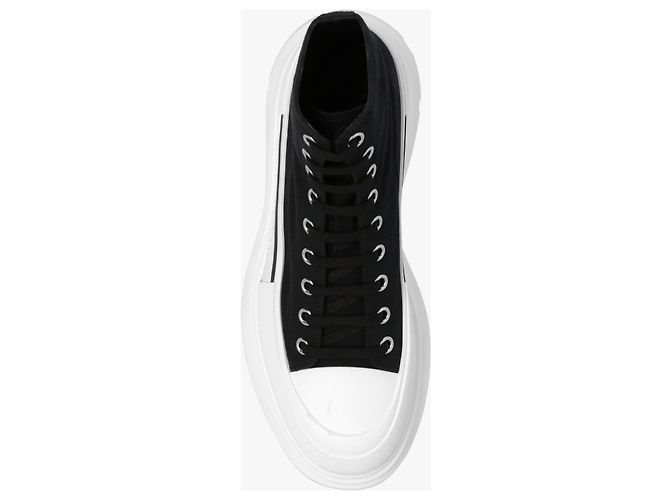 Alexander Mcqueen Sneakers alte con logo - vista 6