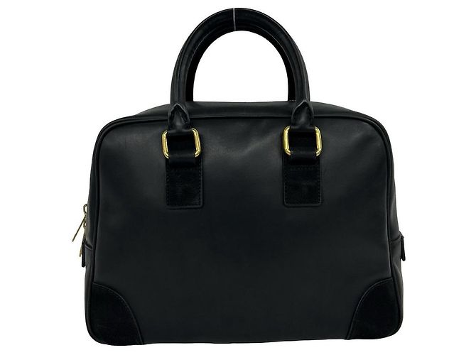 Céline Celine Logo Handtasche aus Wildleder - Ansicht 3