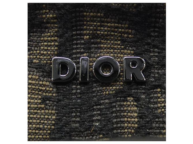 Borsa Dior Saddle in tela Oblique - vista 5