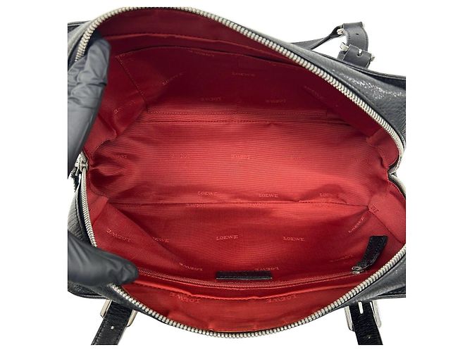 Loewe Anagram Lederhandtasche - Ansicht 9