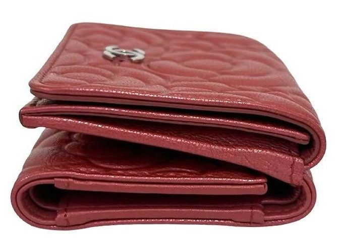 Portafoglio Trifold in pelle Camellia CHANEL - vista 5