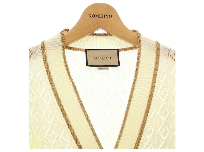 Rebeca de punto Gucci blanca - vista 5