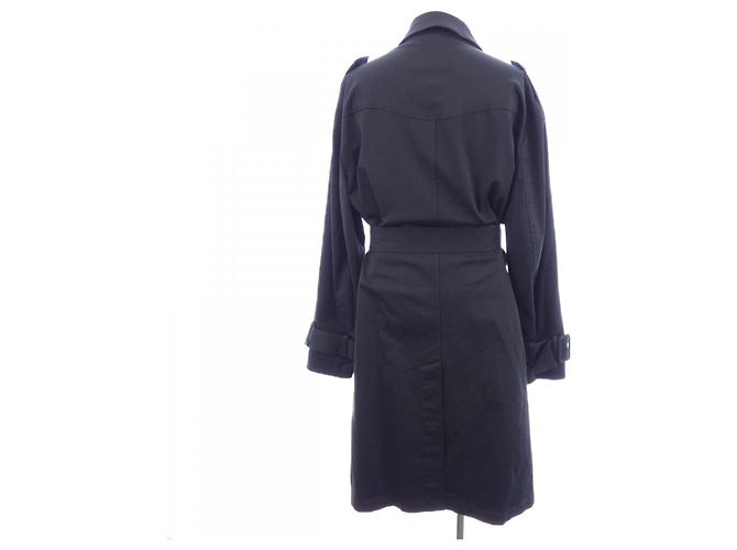 Versace Wool Coat Black - view 2