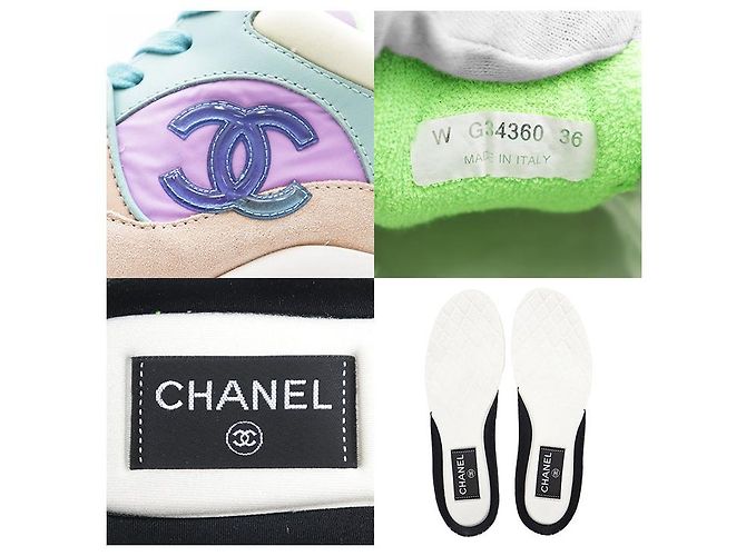 Sneakers in camoscio Chanel - vista 10