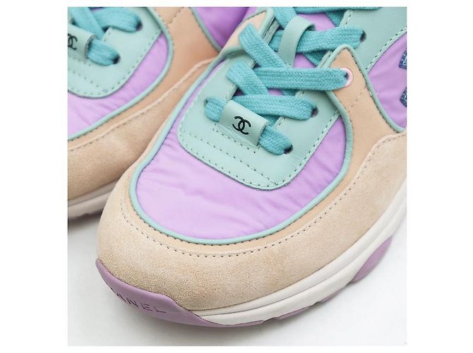 Sneakers in camoscio Chanel - vista 2