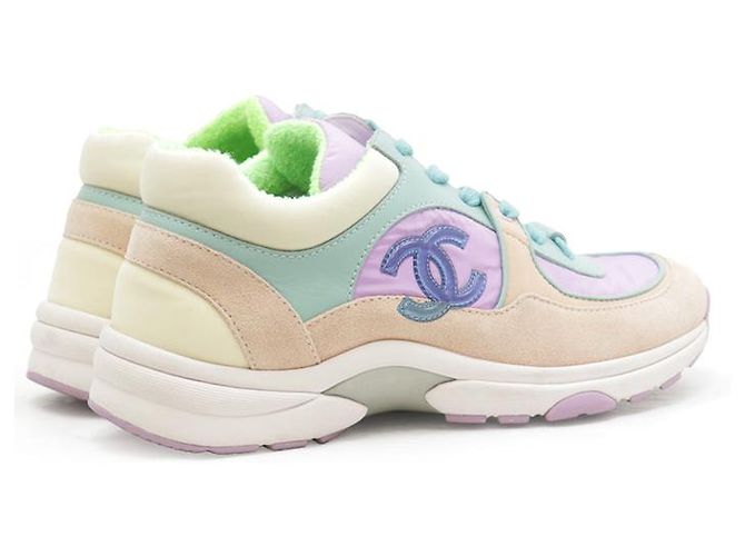 Sneakers in camoscio Chanel - vista 6